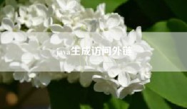 java生成访问外链
