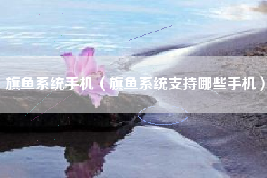 旗鱼系统手机（旗鱼系统支持哪些手机）